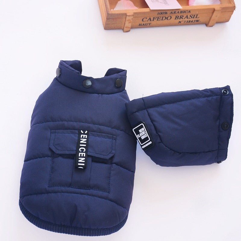 Pooch Puff Hooded Vest