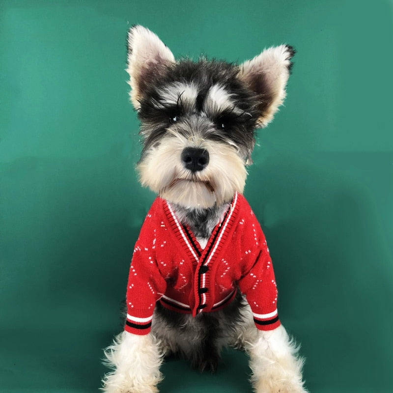 Pooch Mr Rogers Cardigan