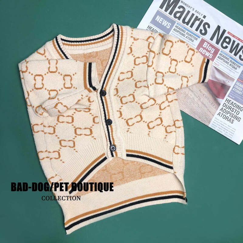 Pooch Mr Rogers Cardigan