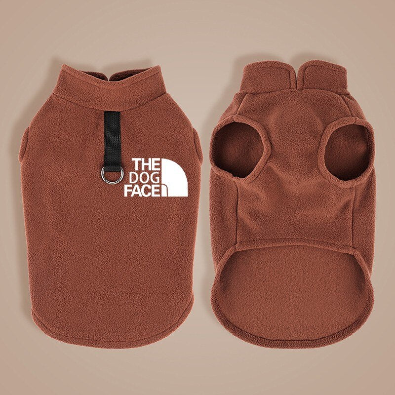 Pooch Face Fleece Vest
