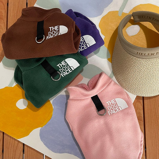 Pooch Face Fleece Vest