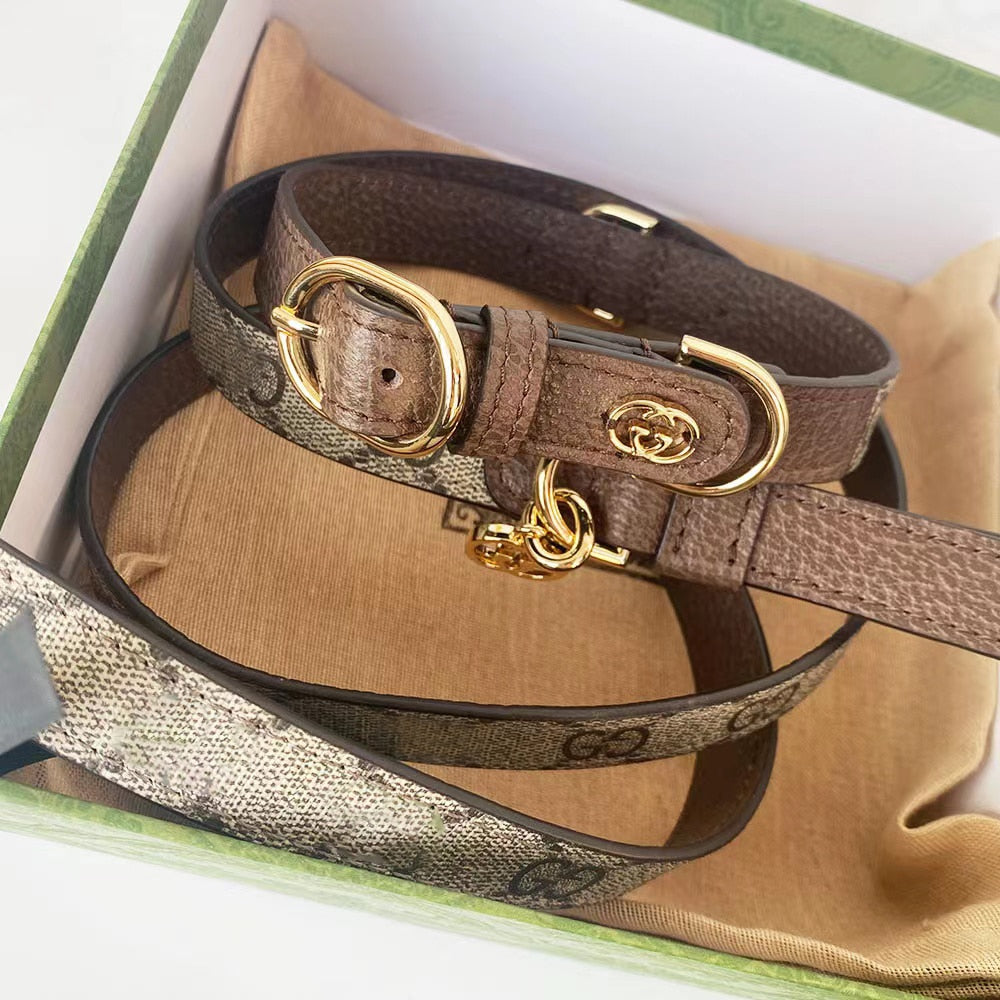 Poocci Pooch Collar & Leash Set