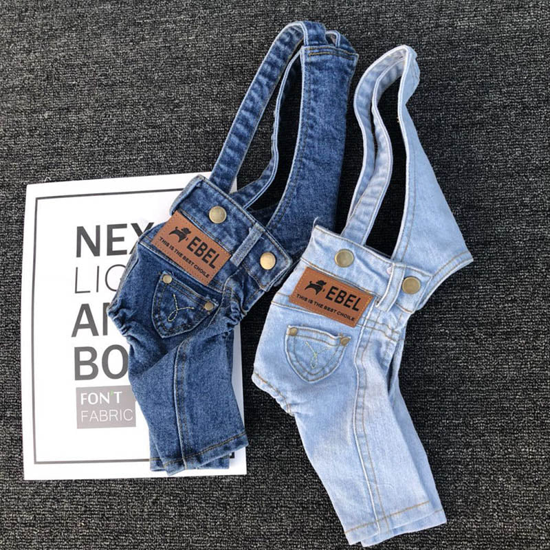 Pooch Denim Me Crazy Overalls