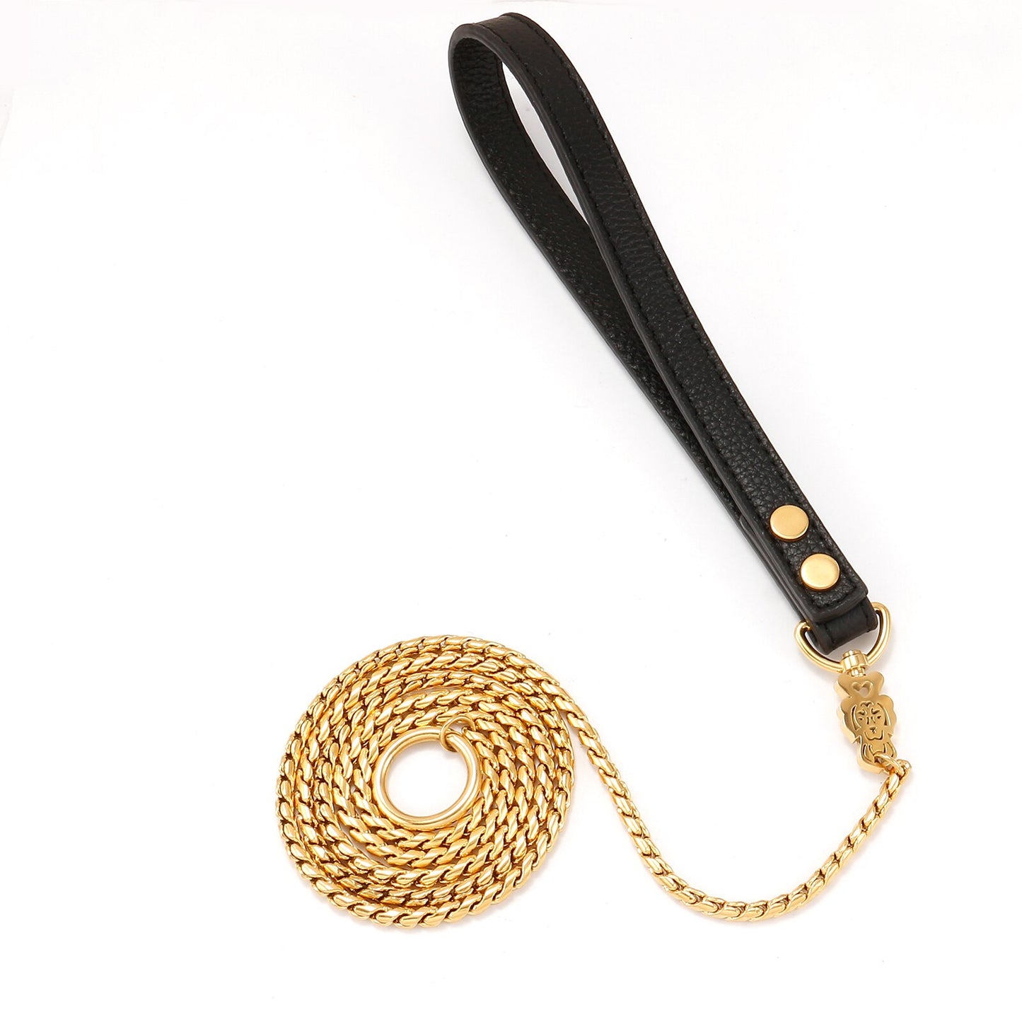 Pooch Dog Chain Necklace Leash