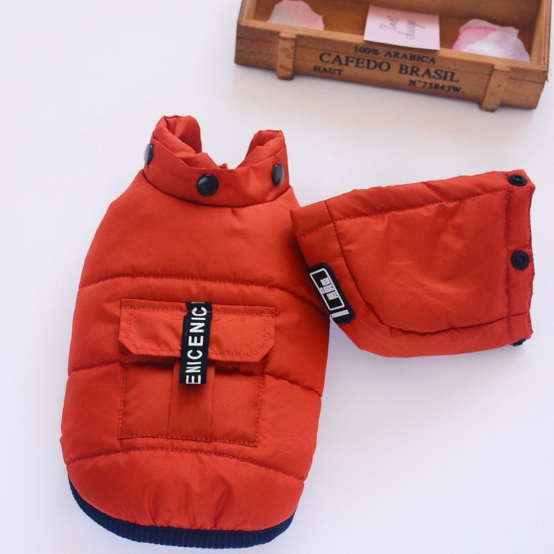 Pooch Puff Hooded Vest