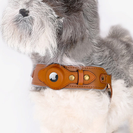 Pooch Harness With Apple Air Tag Holder